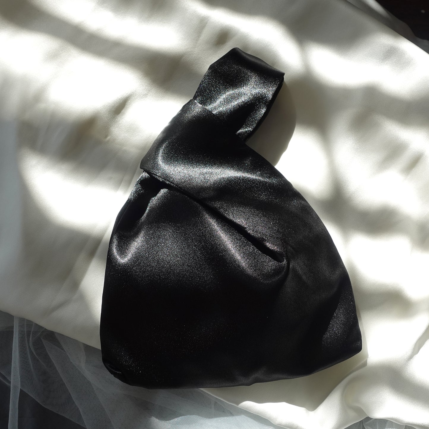 Personalized Mini Silk Stain Knot Bag