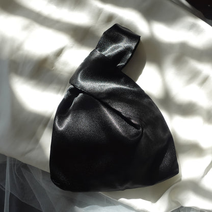 Personalized Mini Silk Stain Knot Bag