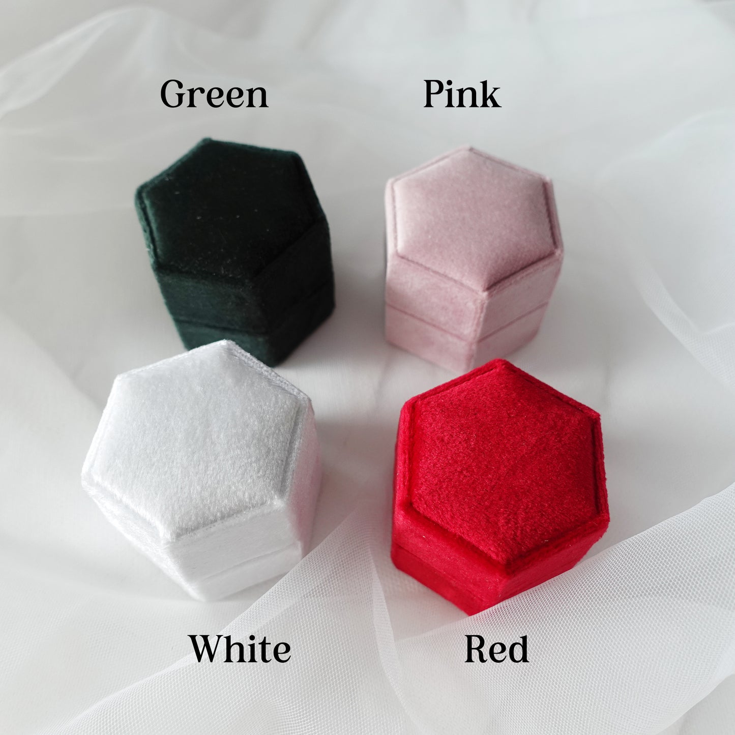 Personalized Velvet Ring Box