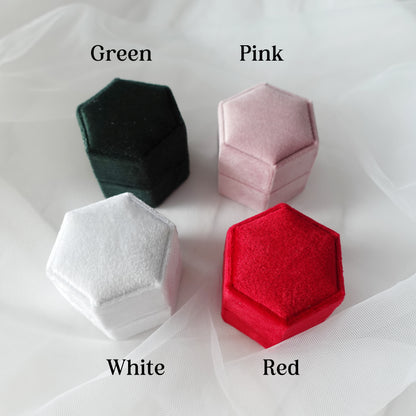 Personalized Velvet Ring Box