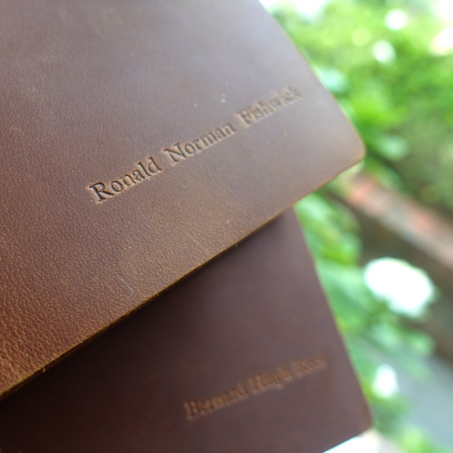 Personalized handmade Travel Journal, Thick Leather Notebook