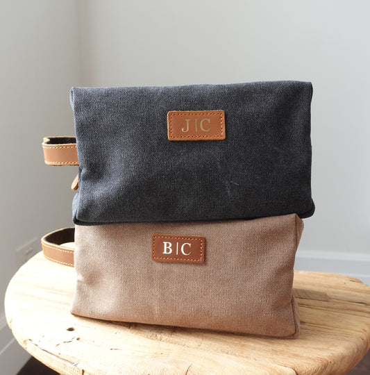 Personalized  Men's Toiletry Bag