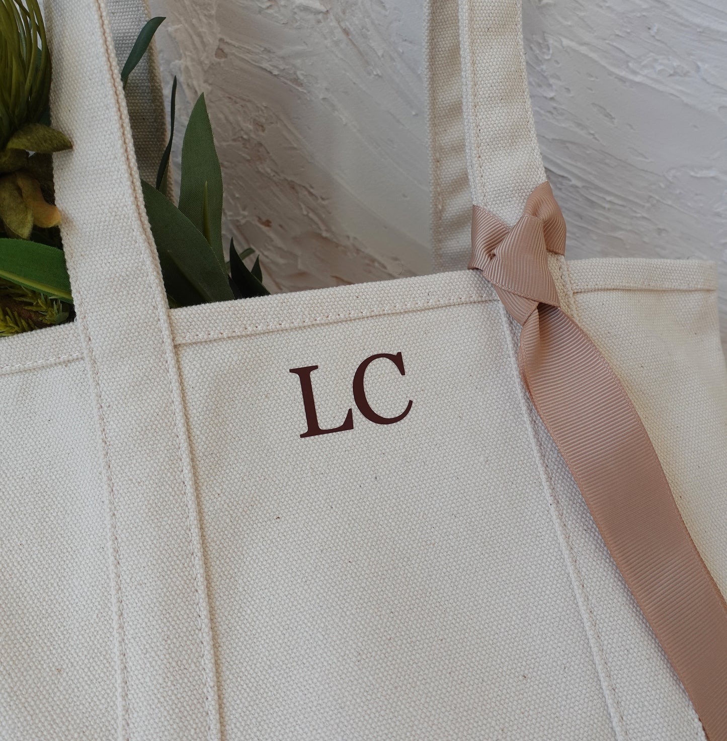 Personalized Mini Canvas Tote Bag, Shoulder Bag