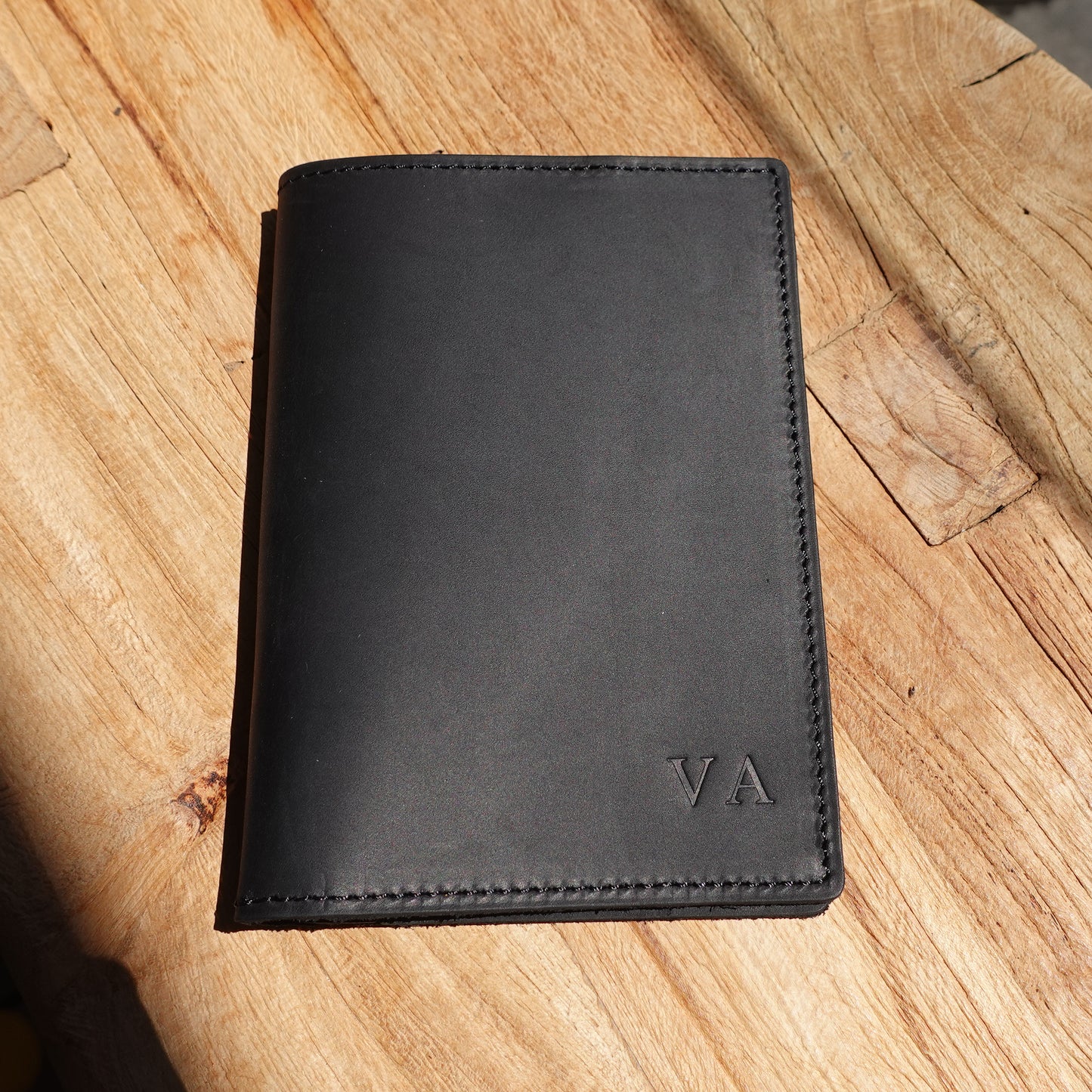 Personalised Leather Passport Holder & Keyring