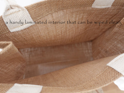 Personalized Jute  Bag