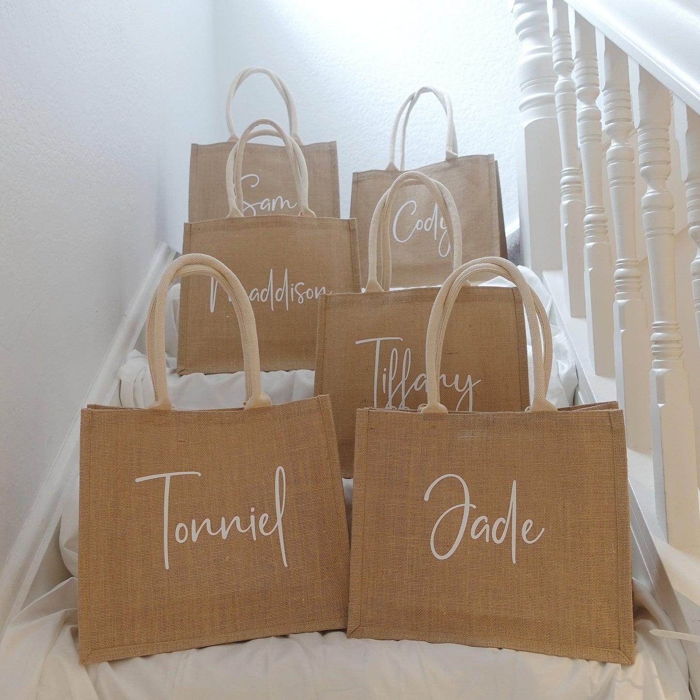 Personalized Jute  Bag