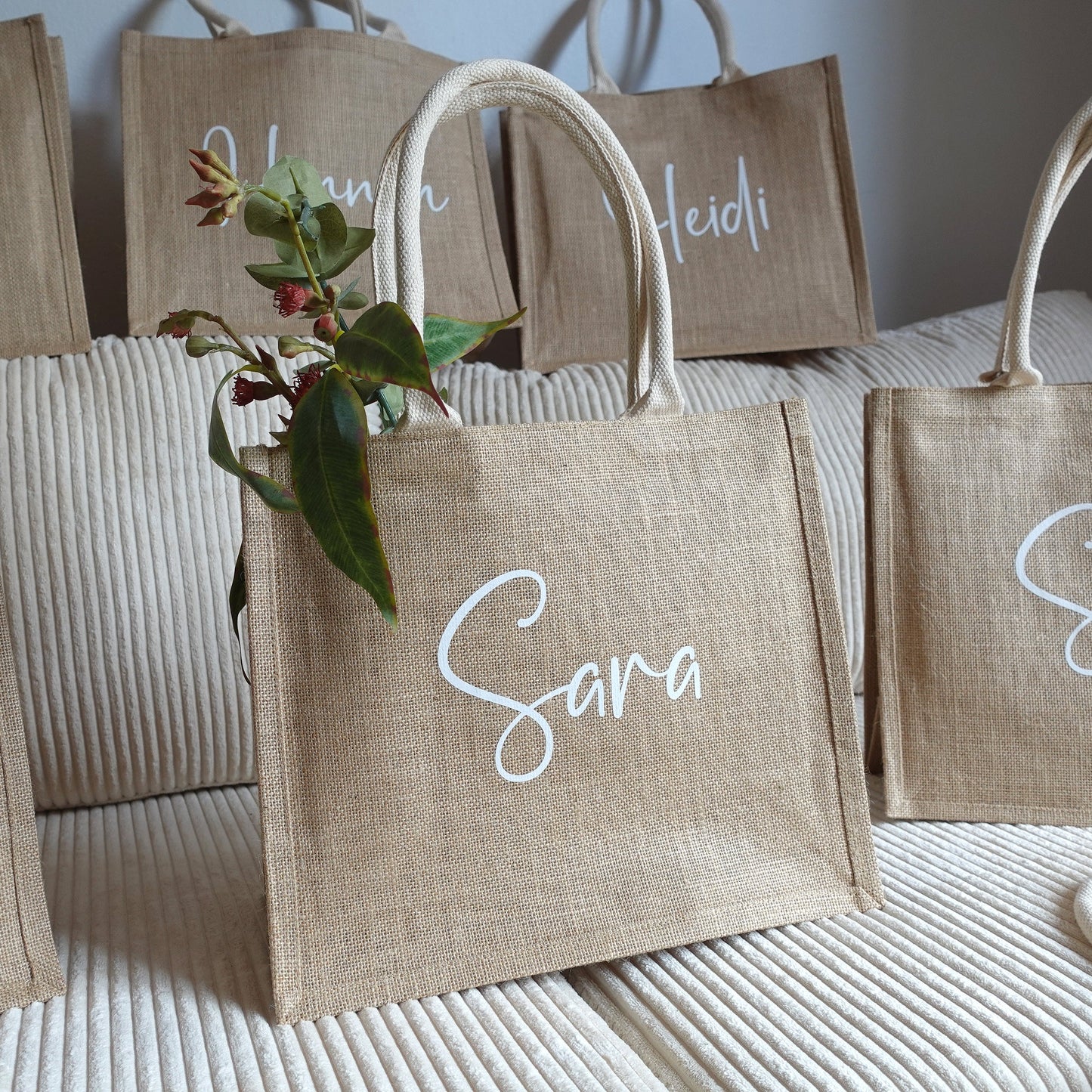 Personalized Jute  Bag