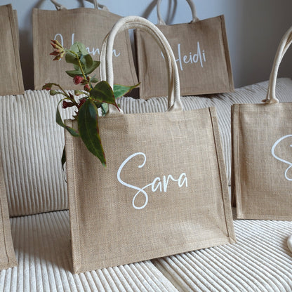 Personalized Jute  Bag