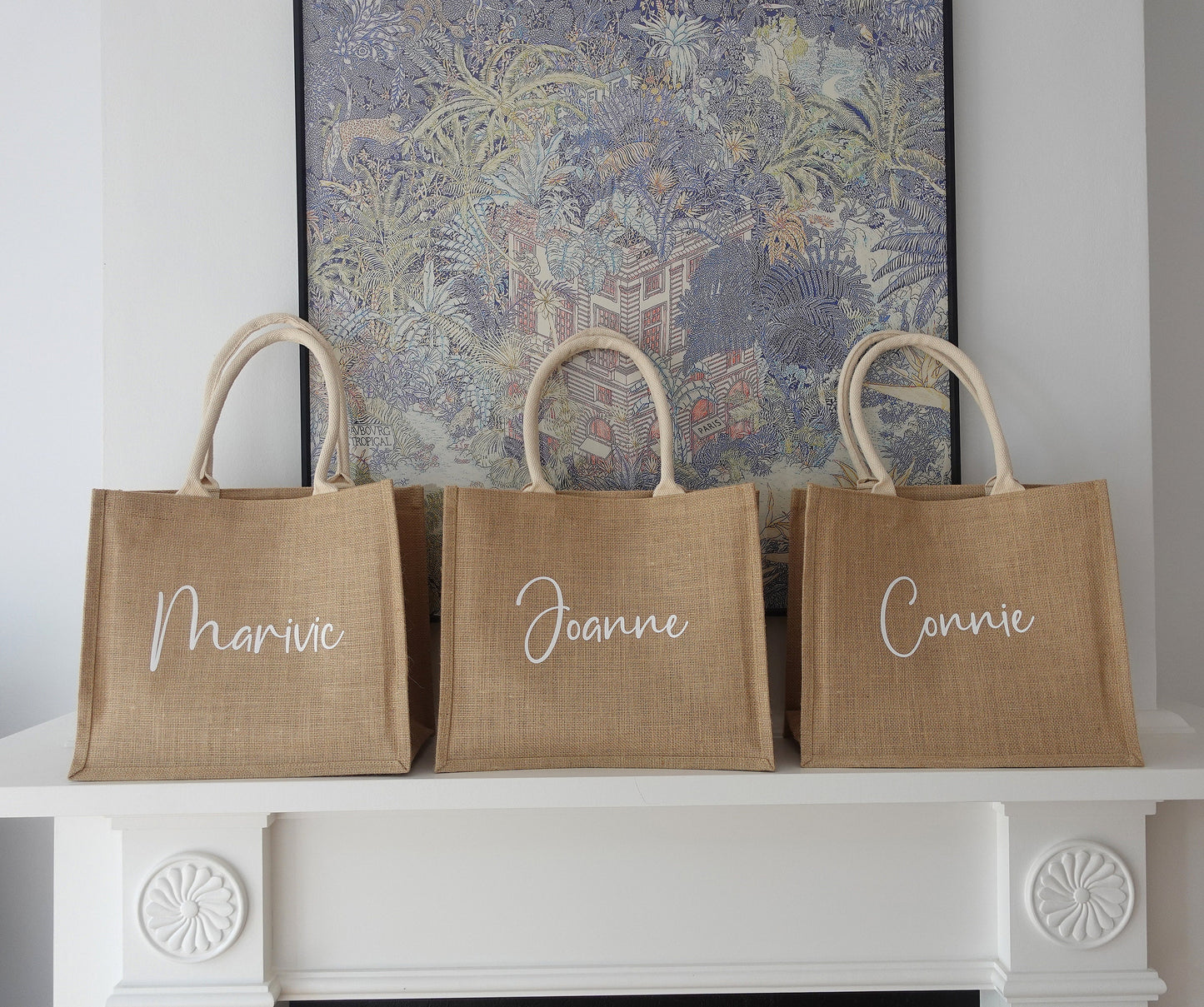 Personalized Jute  Bag