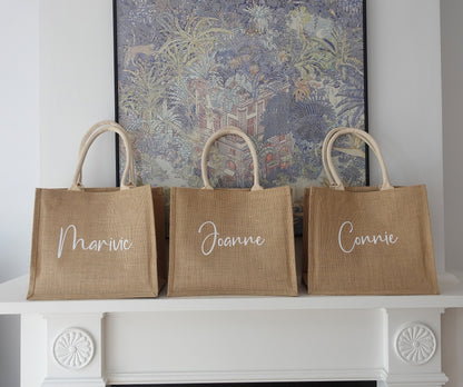 Personalized Jute  Bag