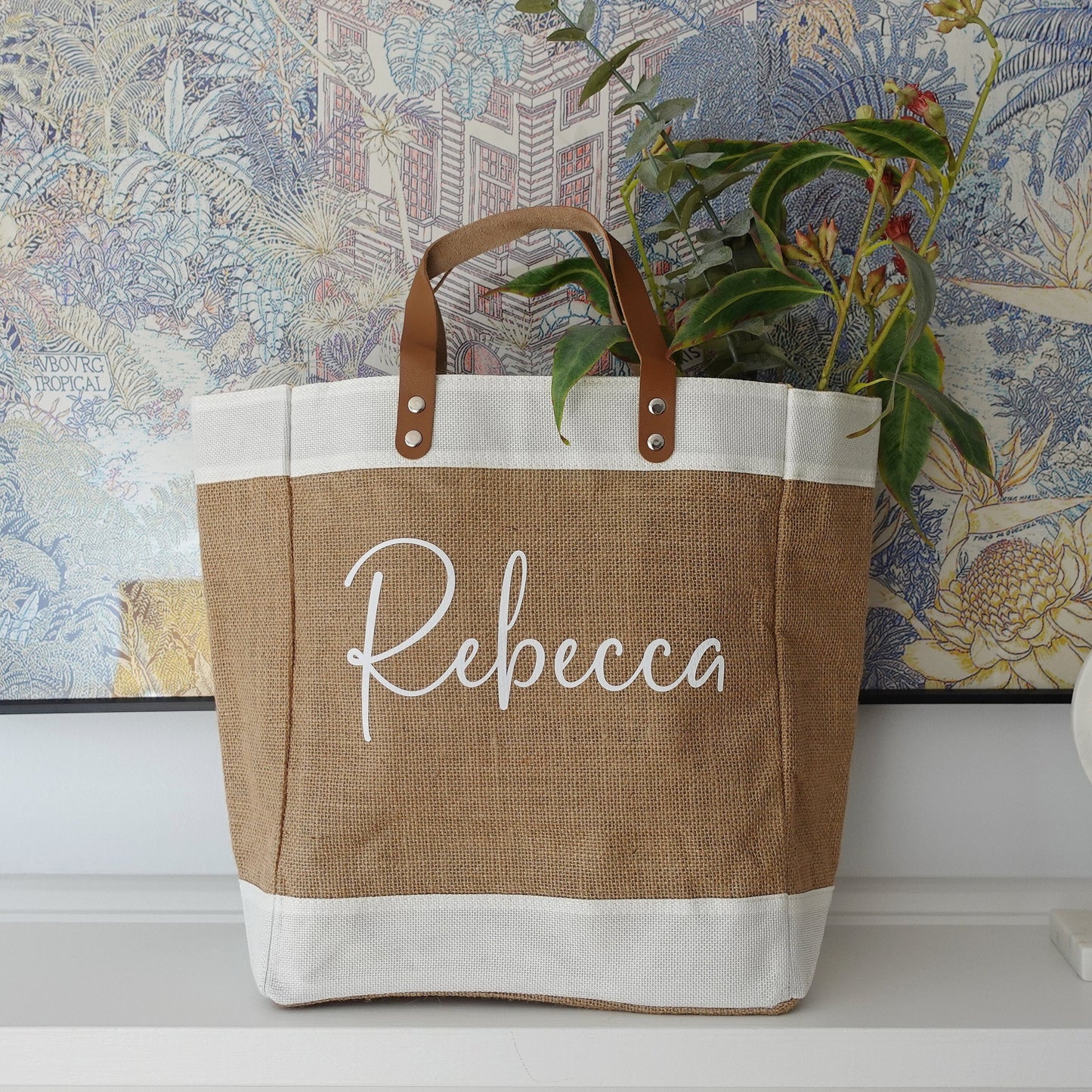 Personalized Jute Bag