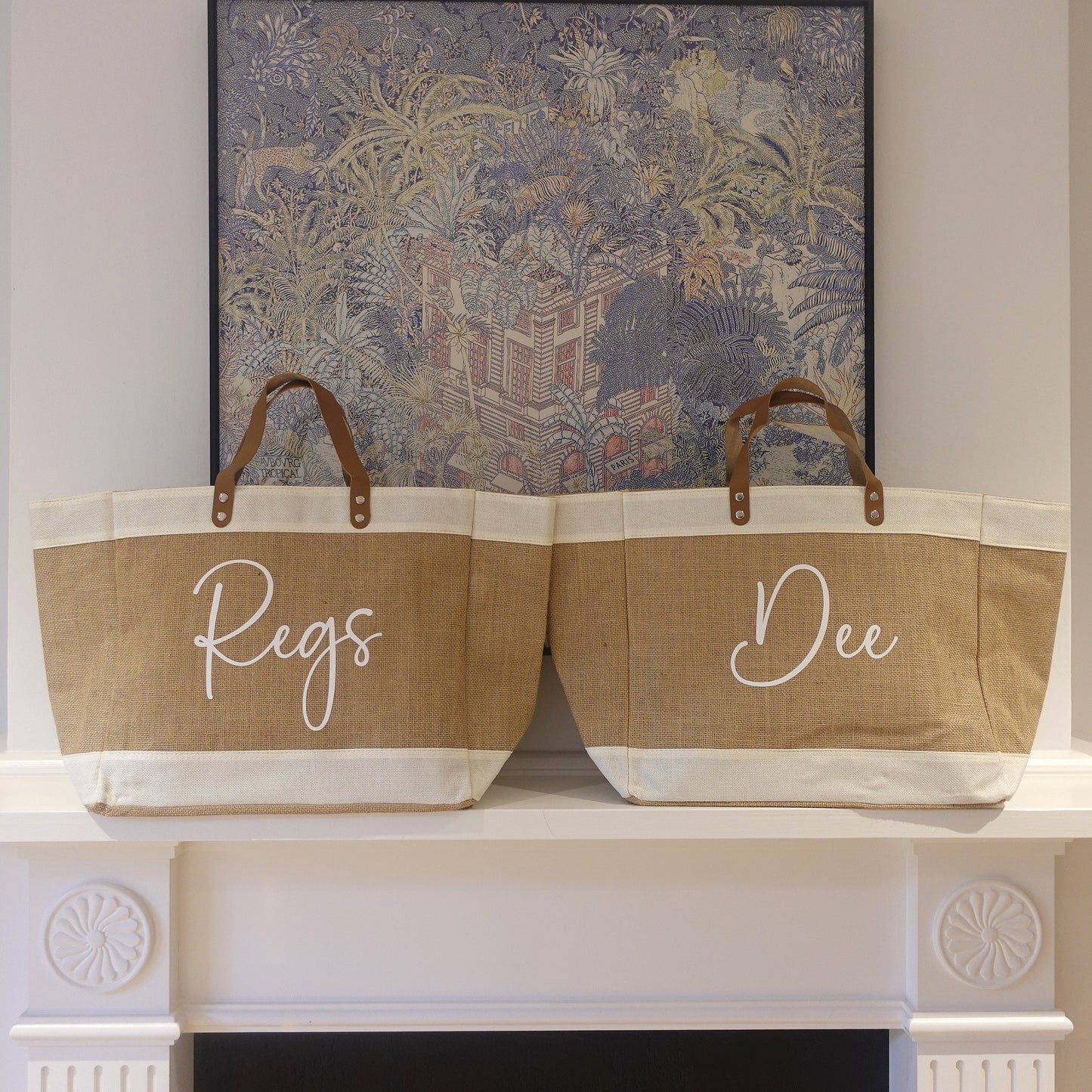 Personalized Jute Bag
