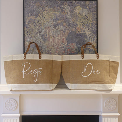 Personalized Jute Bag