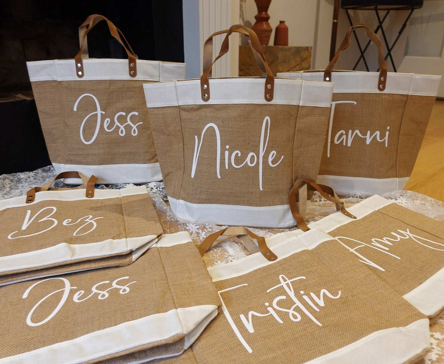 Personalized Jute Bag