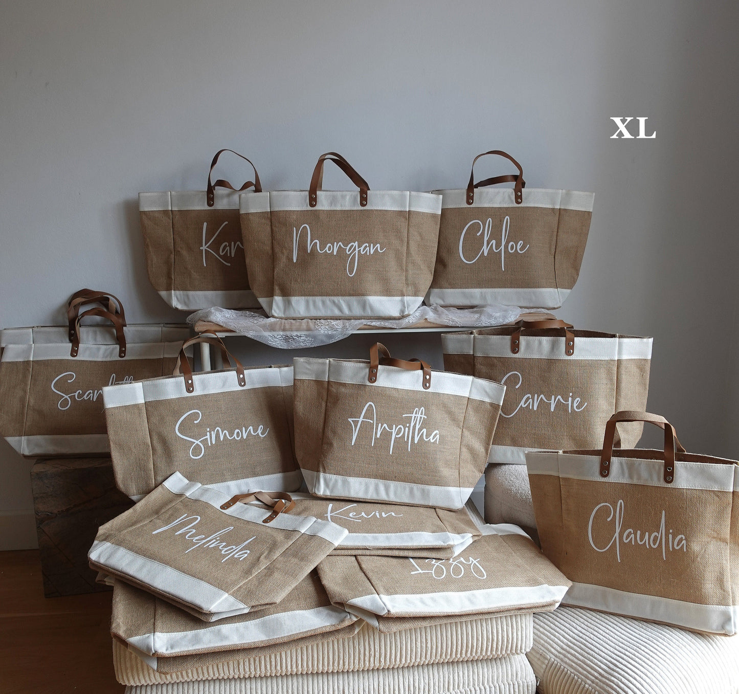 Personalized Jute Bag