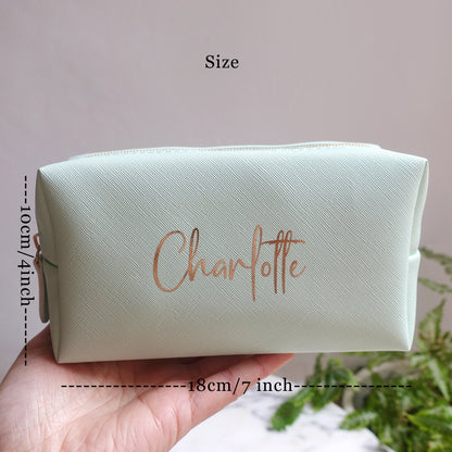 Toiletry Bag PU Leather Makeup Bag