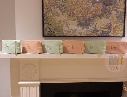 Toiletry Bag PU Leather Makeup Bag