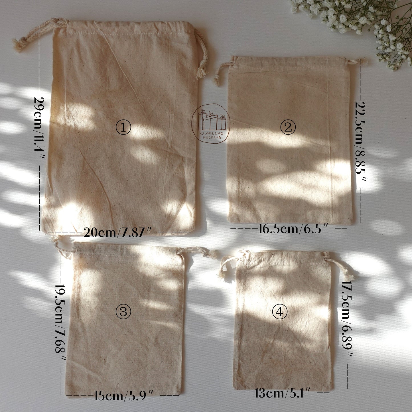 Personalized Drawstring Favor Bag