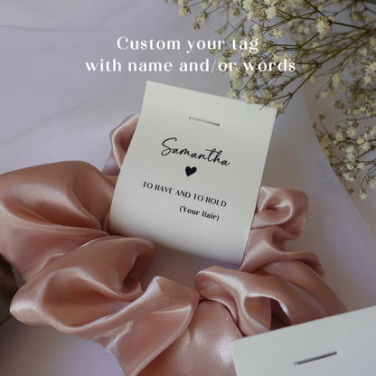 Silk Satin Scrunchies