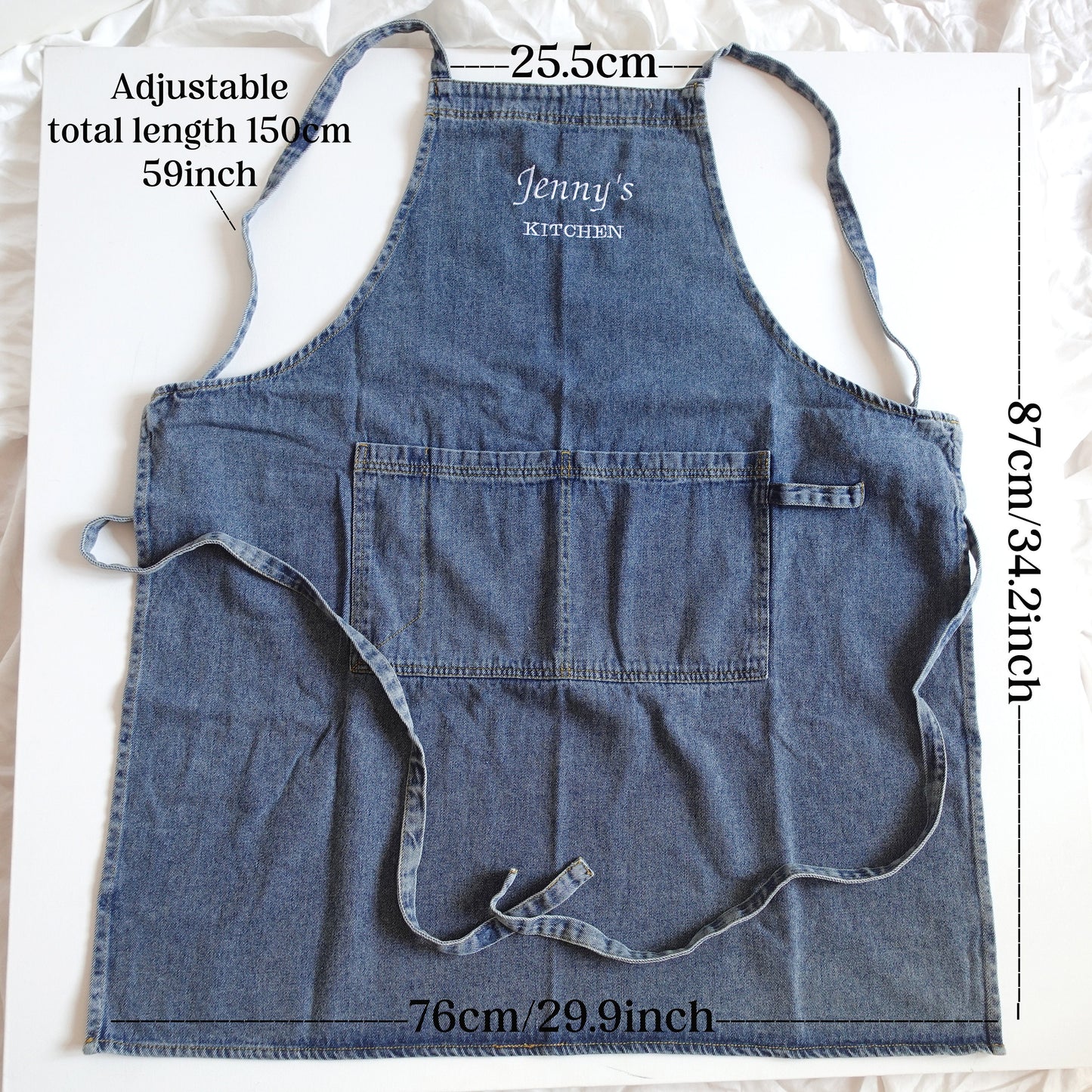 Custom  Denim apron