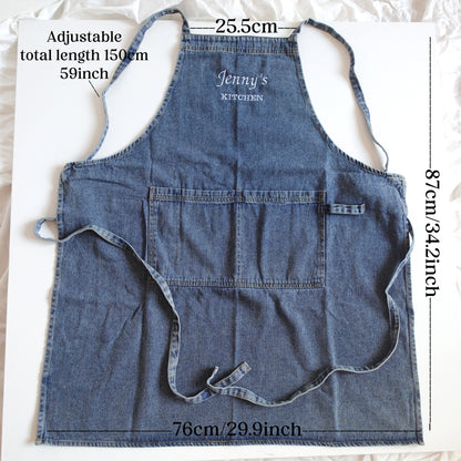 Custom  Denim apron