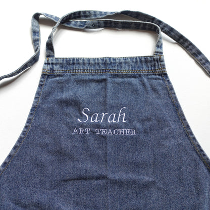 Custom  Denim apron