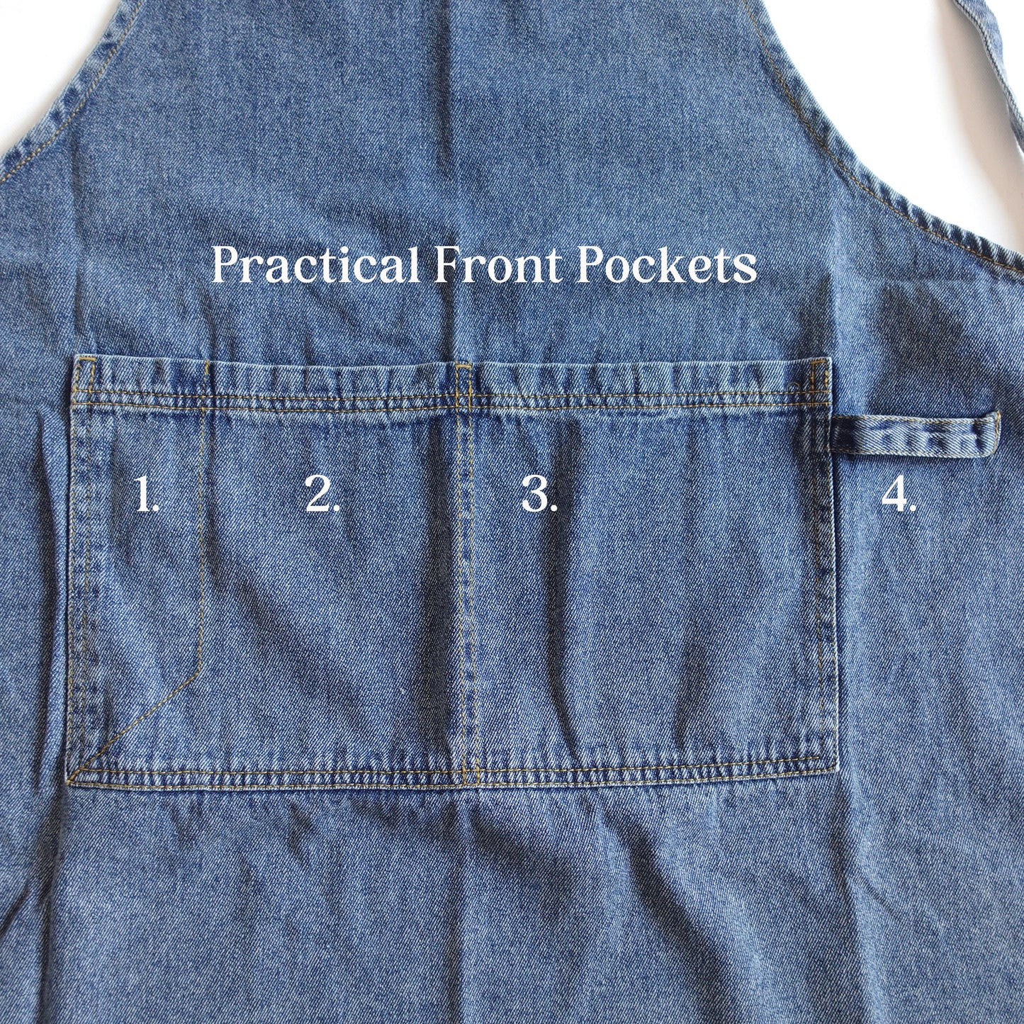Custom  Denim apron