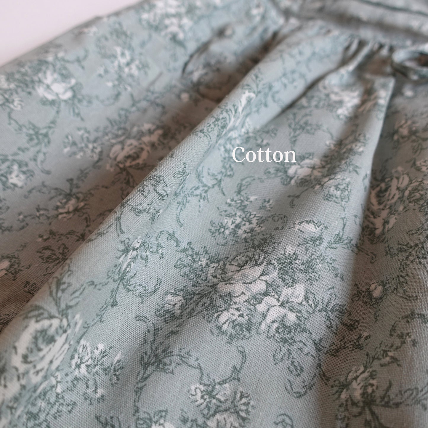 Personalized Embroidered Floral Apron Dress