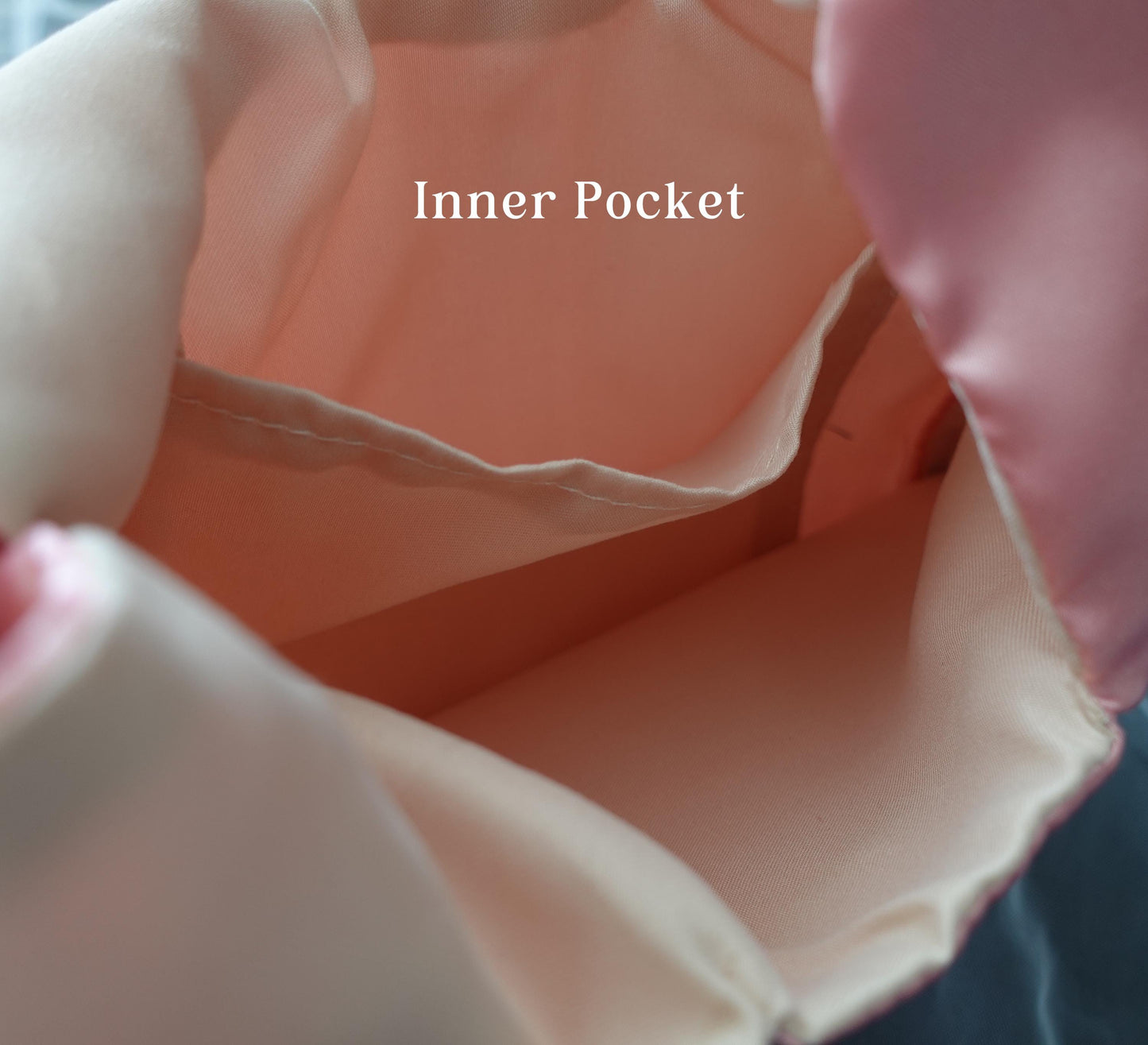 Personalized Mini Silk Knot Bag