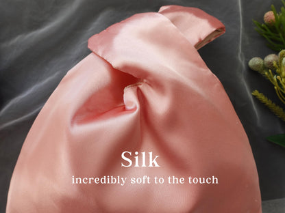 Personalized Mini Silk Knot Bag