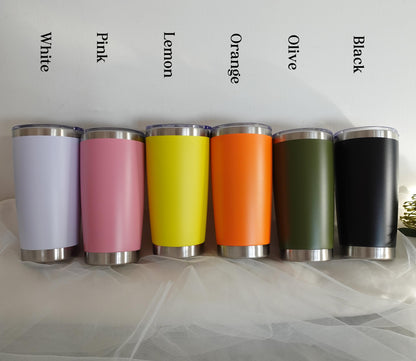 Custom Name 20oz Stainless Steel Tumbler