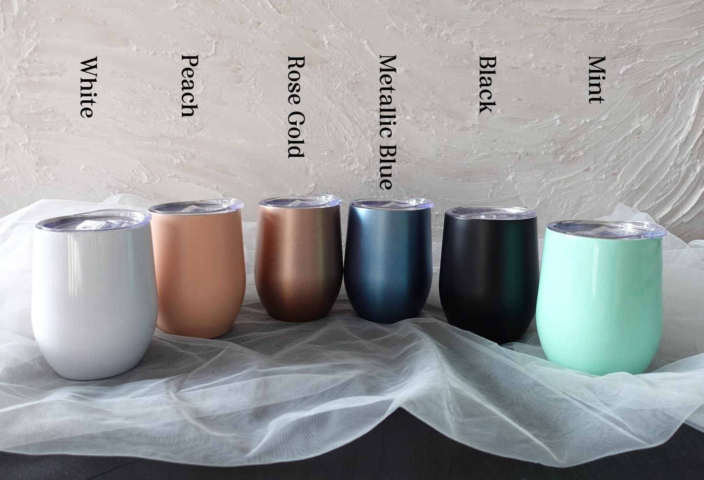 Personalised Wine Tumbler, Laser Engraved Name / LOGO/ Text/ Your Design