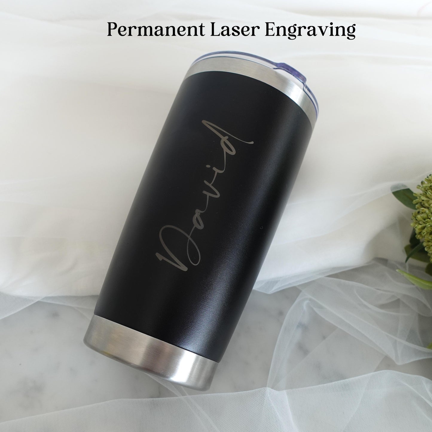 Custom Name 20oz Stainless Steel Tumbler