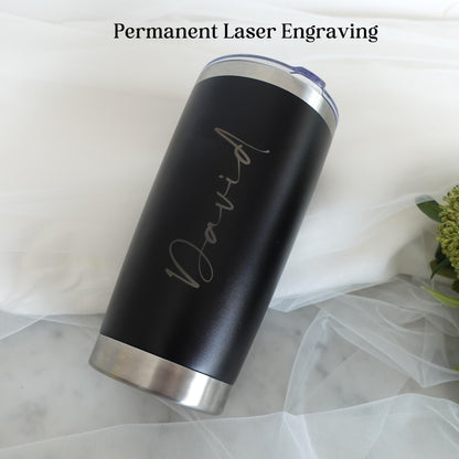 Custom Name 20oz Stainless Steel Tumbler