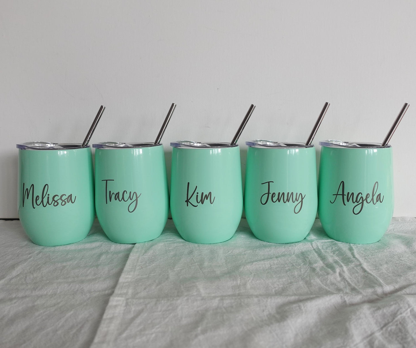 Personalised Wine Tumbler, Laser Engraved Name / LOGO/ Text/ Your Design